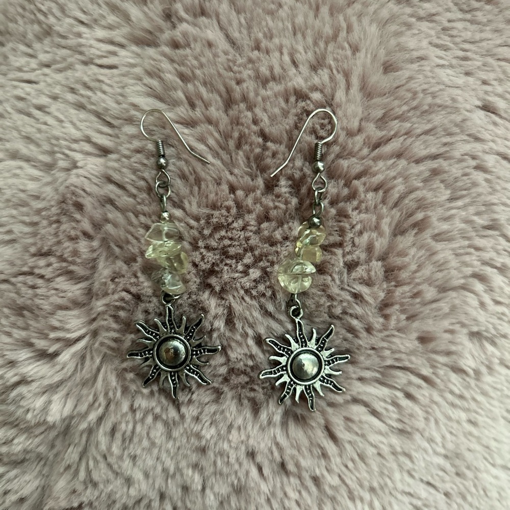 Sun earrings ☀️ - Picture 3 of 5
